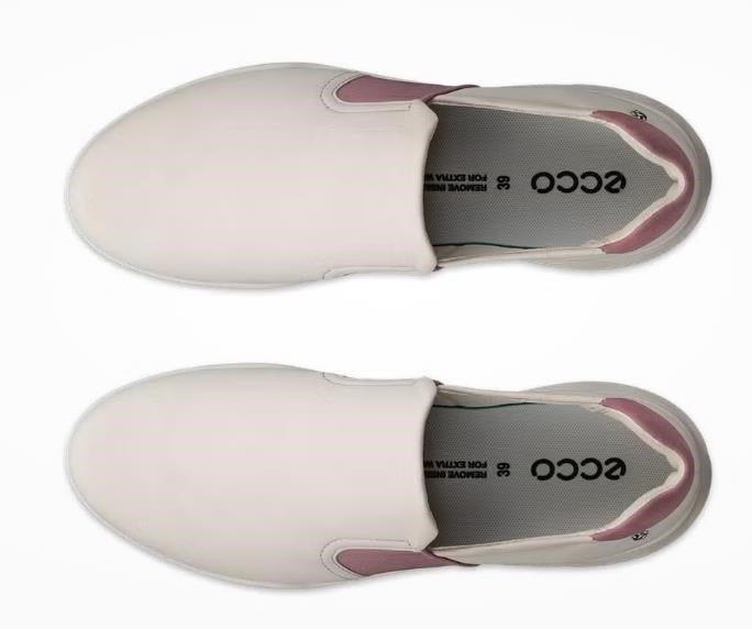 Ecco Street Vibe dámské golfové boty, limestone/blush