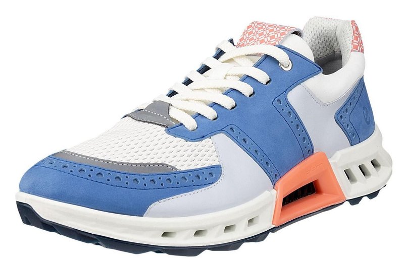 Ecco Biom C4 pánské golfové boty, federal blue/white/burnt coral