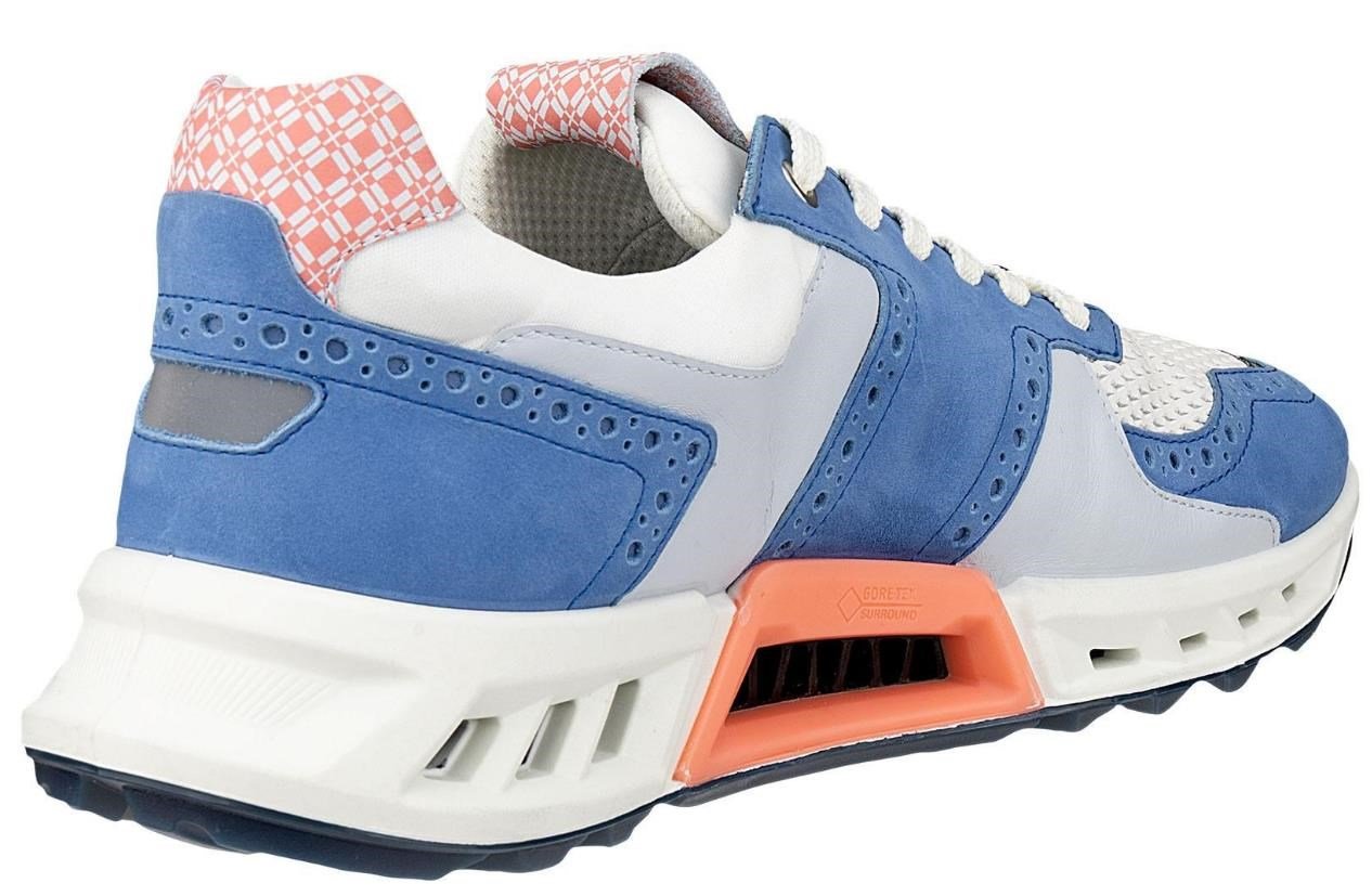 Ecco Biom C4 pánské golfové boty, federal blue/white/burnt coral