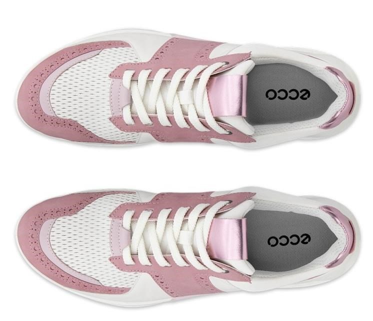 Ecco Biom C4 dámské golfové boty, blush/white/old rose metallic