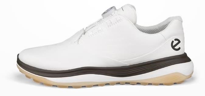 Ecco LT1 Boa pánské golfové boty, white/tarmac