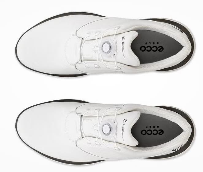 Ecco LT1 Boa pánské golfové boty, white/tarmac