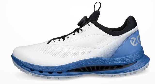 Ecco Biom C5 Boa pánské golfové boty, white/federal blue