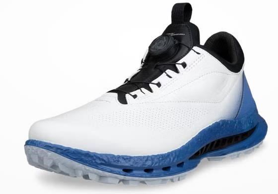 Ecco Biom C5 Boa pánské golfové boty, white/federal blue