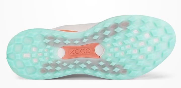 Ecco LT1 dámské golfové boty, white/burnt coral