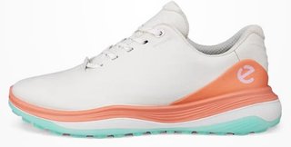 Ecco LT1 dámské golfové boty, white/burnt coral