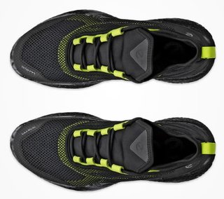 Ecco Biom H5 pánské golfové boty, black/lime punch