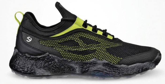 Ecco Biom H5 pánské golfové boty, black/lime punch