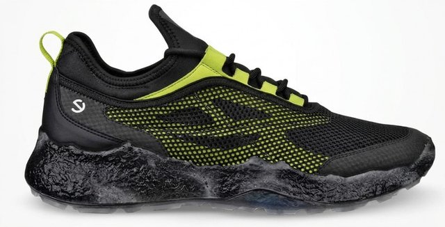 Ecco Biom H5 pánské golfové boty, black/lime punch