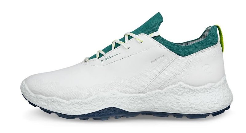 Ecco Biom H5 pánské golfové boty, white/baygreen