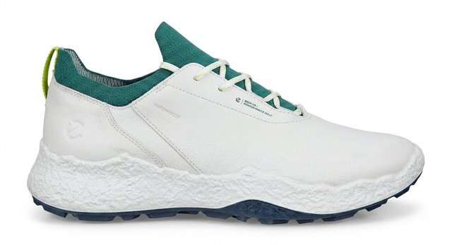 Ecco Biom H5 pánské golfové boty, white/baygreen