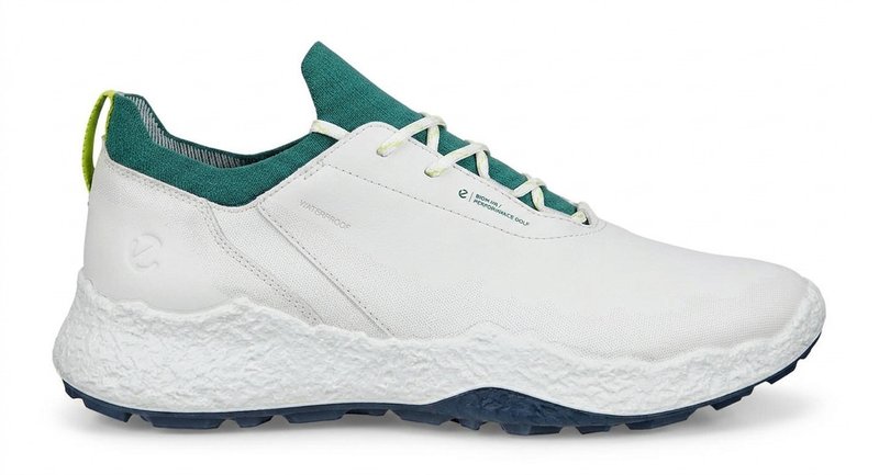 Ecco Biom H5 pánské golfové boty, white/baygreen