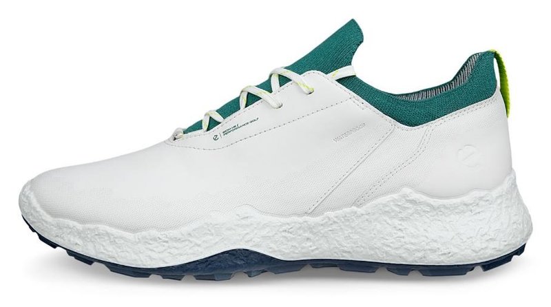 Ecco Biom H5 pánské golfové boty, white/baygreen