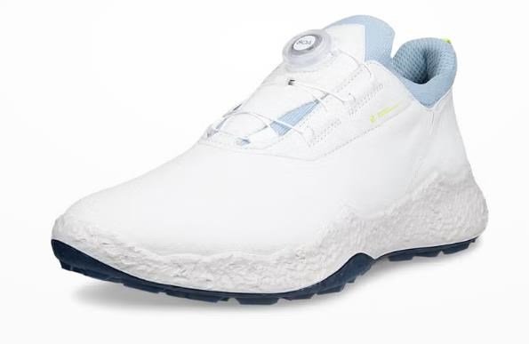 Ecco Biom H5 Boa pánské golfové boty, white/dusty blue