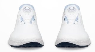 Ecco Biom C5 Boa pánské golfové boty, white/dusty blue