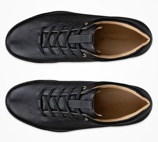 Ecco Golf Street Retro pánské kožené golfové boty, černé