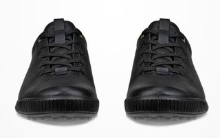 Ecco Golf Street Retro pánské kožené golfové boty, černé