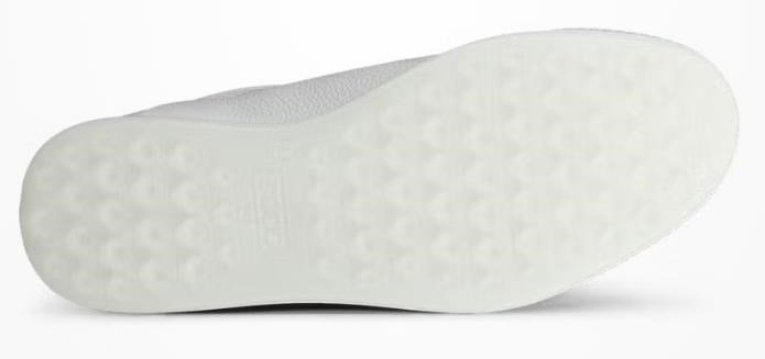 Ecco Golf Street Retro pánské kožené golfové boty, bílé