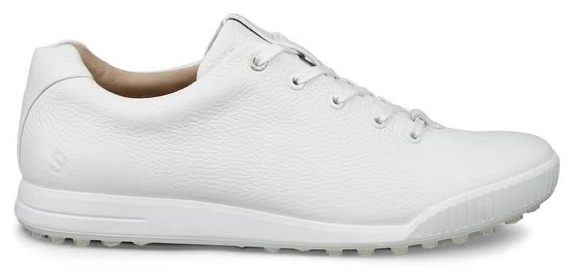 Ecco Golf Street Retro pánské kožené golfové boty, bílé