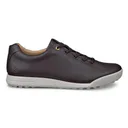 Ecco Golf Street Retro pánské kožené golfové boty, hnědé