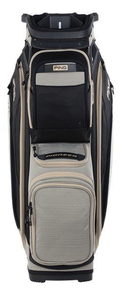 Ping Pioneer 244 cart bag, černo/béžový