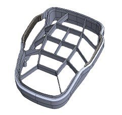 Ping Pioneer 244 cart bag, černo/béžový
