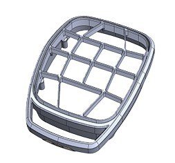 Ping Traverse 244 cart bag, černo/červený