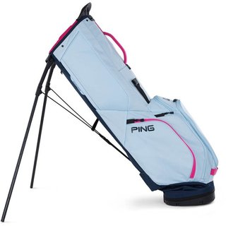 Ping Hoofer Lite 231 stand bag, crystal/navy/malibu rose