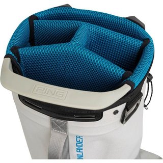 Ping Moonlander 244 stand bag, grey isles