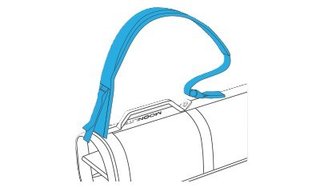 Ping Moonlite carry stand bag, blue isles