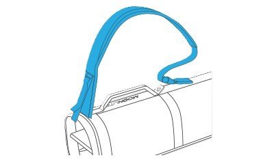 Ping Moonlite carry stand bag, blue isles