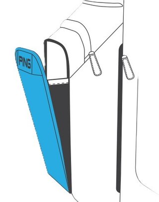 Ping Reserve 254 stand bag, tmavě modrý