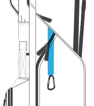 Ping Reserve 254 stand bag, tmavě modrý