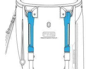 Ping Hoffer NP 231 stand bag, černý