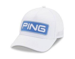 PING Tour Vented Delta kšiltovka, white/fresh water