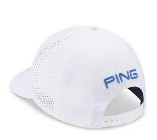 PING Tour Vented Delta kšiltovka, white/fresh water
