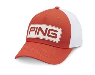 PING Tour Classic kšiltovka, tango/white