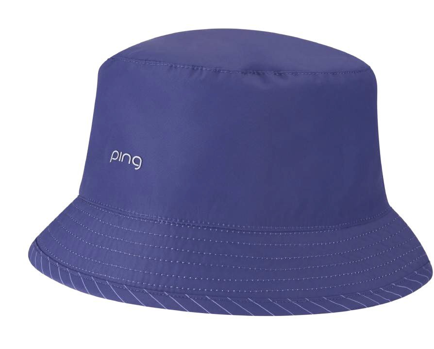 Ping G Le4 dámský oboustranný klobouk, bílý/fialový