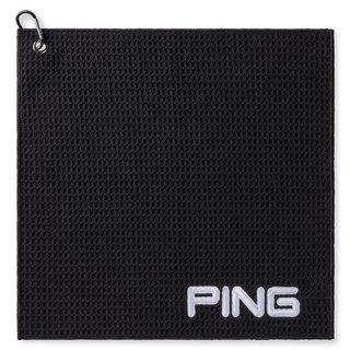 Ping Clip golfový ručník, černý