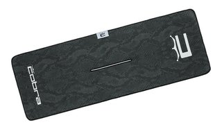 Cobra Snakeskin golfový ručník, black snakeskin