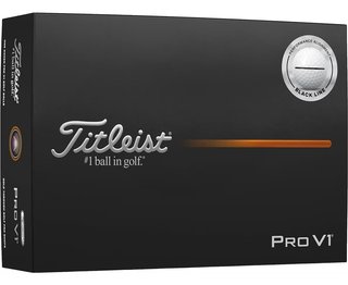 Titleist Pro V1 Performance Alignment Black golfové míčky