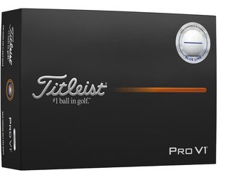 Titleist Pro V1 Performance Alignment Blue golfové míčky