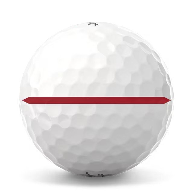 Titleist Pro V1x Performance Alignment Red golfové míčky