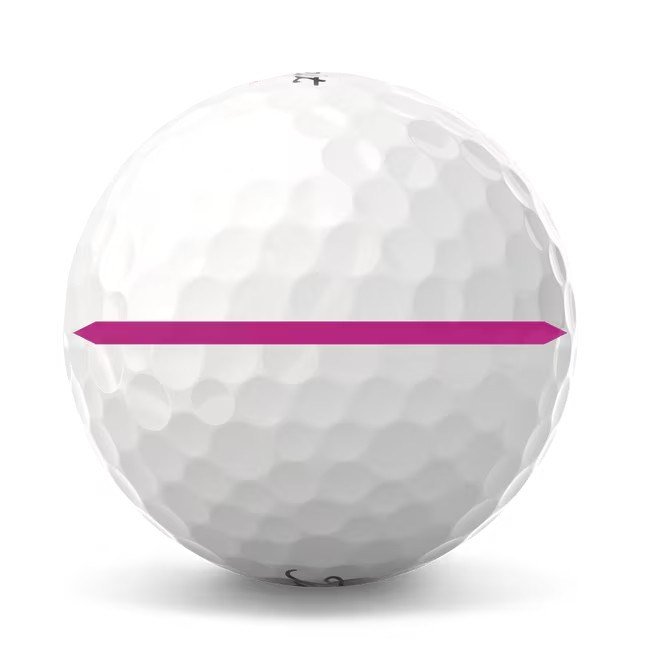 Titleist Pro V1x Performance Alignment Pink golfové míčky