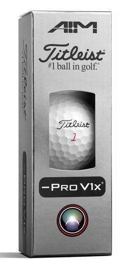Titleist Pro V1x Left Dash AIM Enhanced golfové míčky