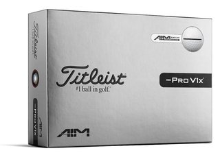 Titleist Pro V1x Left Dash Performance Alignment Black golfové míčky