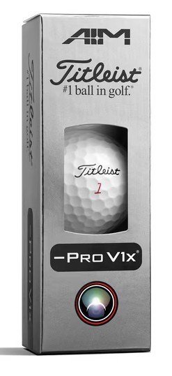 Titleist Pro V1x Left Dash Performance Alignment Blue golfové míčky