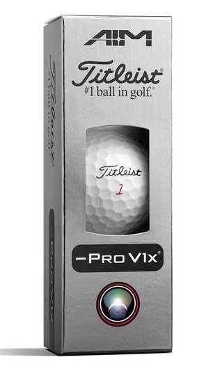 Titleist Pro V1x Left Dash Performance Alignment Pink golfové míčky