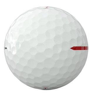 Titleist Pro V1x Left Dash Performance Alignment Red golfové míčky