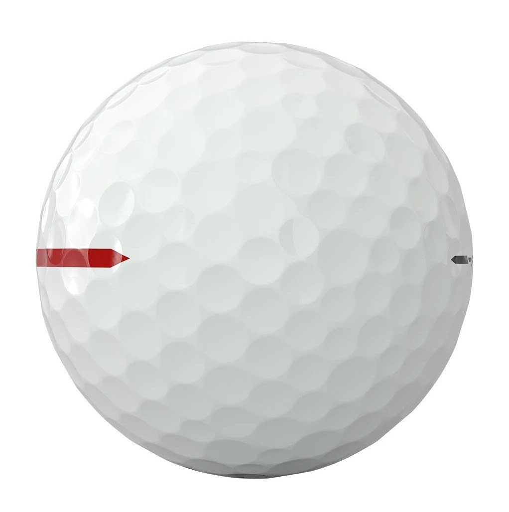 Titleist Pro V1x Left Dash Performance Alignment Red golfové míčky